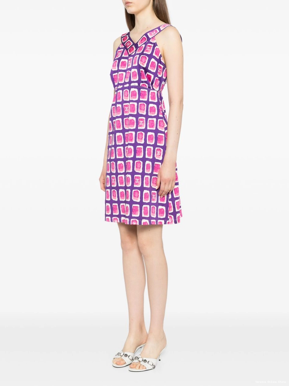 Affordable 2000s Women Versace sleeveless dress 0803